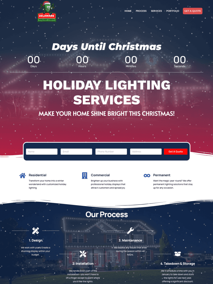 Delaware Holiday Lights